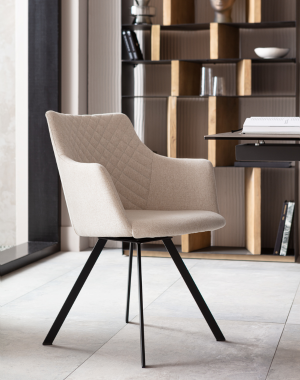 Swivel Chair Coco Cream