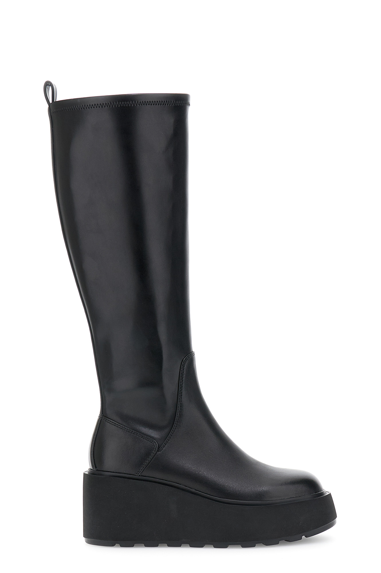 Image of stivali in pelle nero