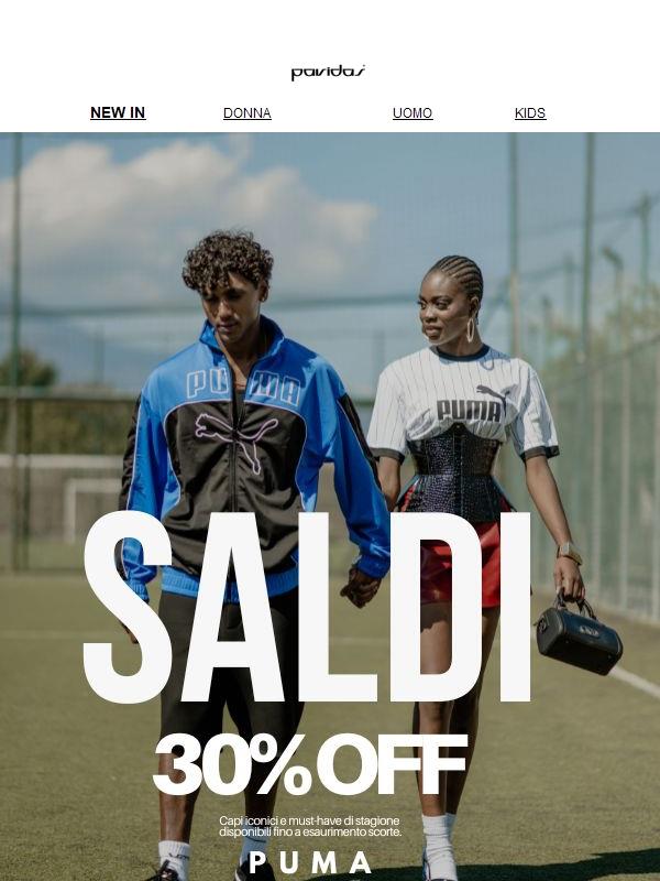 🐆 PUMA in saldo: fino al -30% su sport & lifestyle!