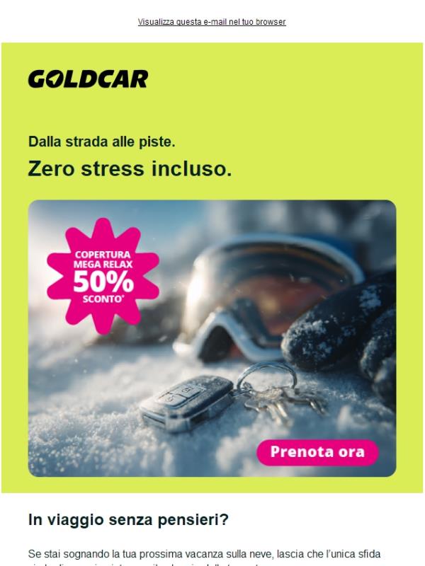 Dalla strada alle piste ⛷️