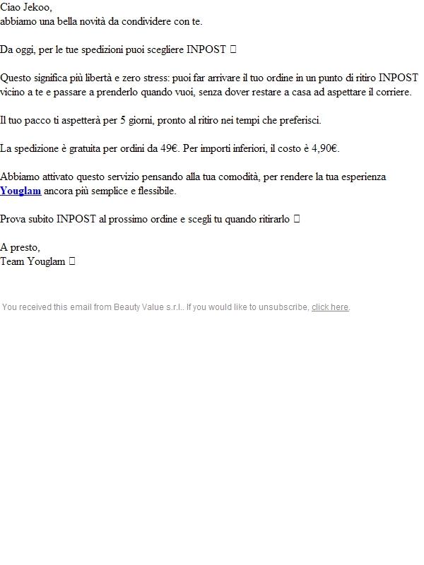 Novità spedizioni: arriva INPOST!