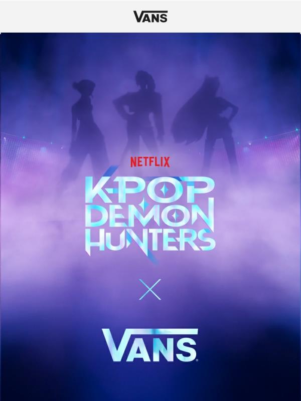 BACK IN STOCK: VANS X KPOP DEMON HUNTERS