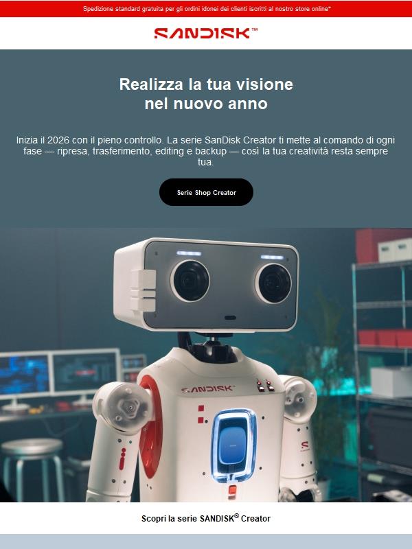 Inizia il 2026 con il pieno controllo di ogni scatto