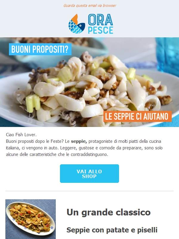 Fish Lover, scopri le seppie, alleato prezioso per la dieta