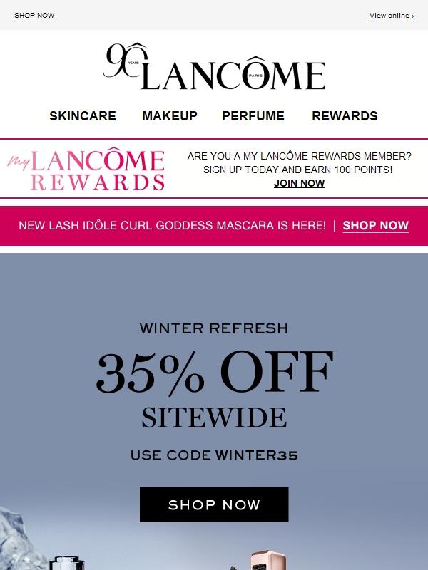 ❄️ 35% OFF: Winter Refresh ❄️