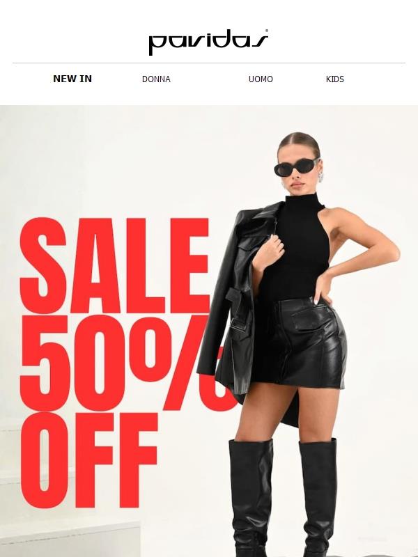 Patrizia Pepe al -50%: lo stile che ami, ora a metà prezzo