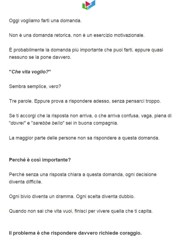 Rispondi a questa domanda