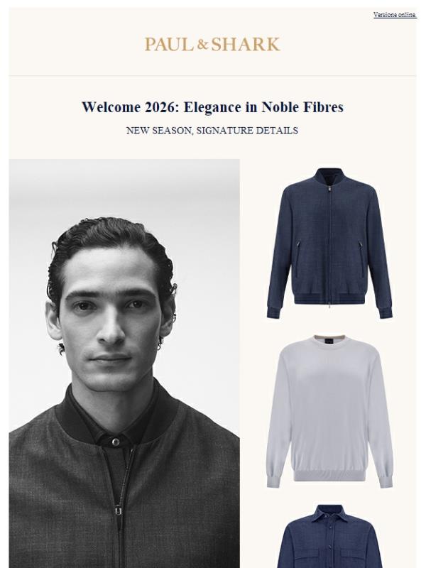 Welcome 2026: Elegance in Noble Fibres