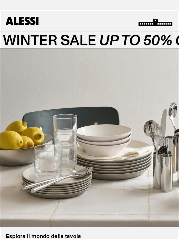 Il meglio della tavola Alessi, in un’unica selezione