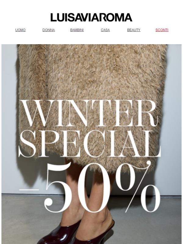 Winter Deals ❄️ Le promozioni continuano