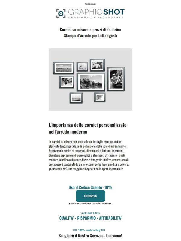 Ricomincia alla grande con sconti eccezionali!