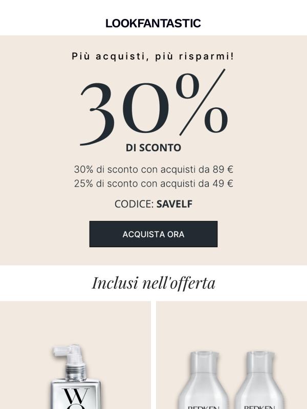 Più acquisti, più risparmi!