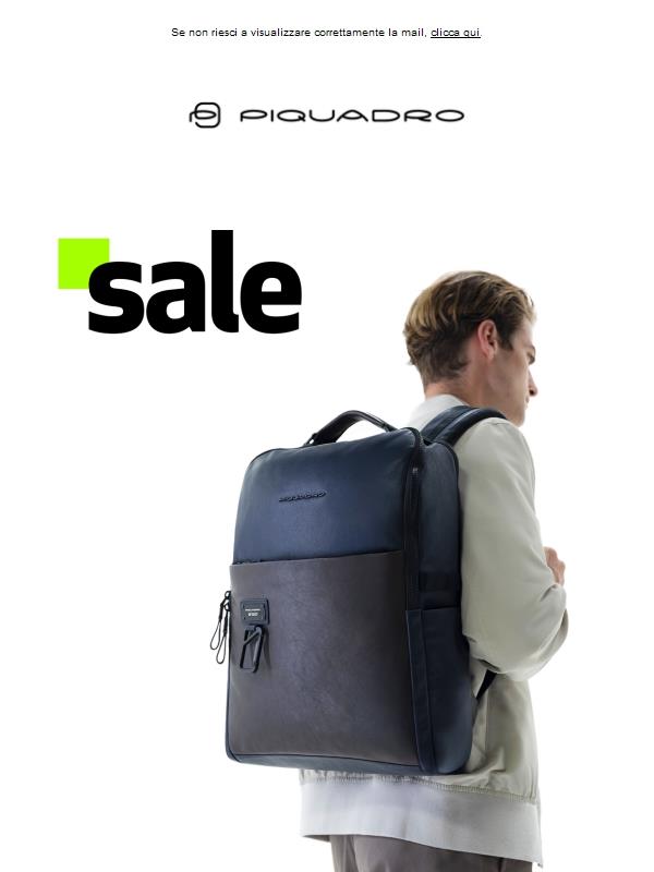 SALDI | Zaini Piquadro fino al -30%