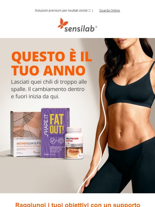 Il tuo dimagrimento inizia oggi