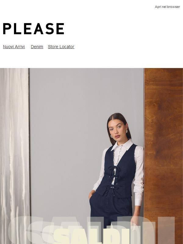 ULTERIORI RIBASSI sui saldi Please!