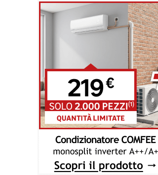 condizionatore comfee monosplit