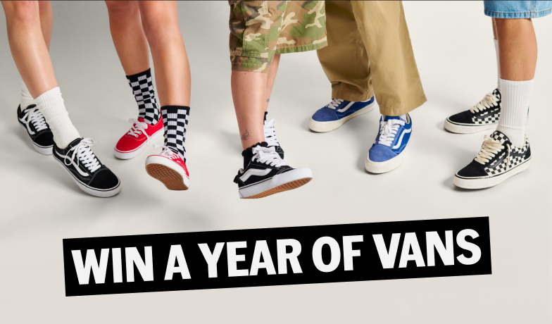 Win a year of Vans