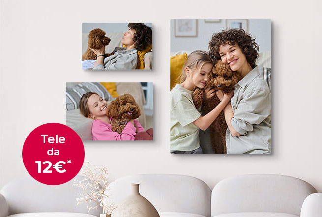 La nostra Foto su Tela unisce stampa ad alta risoluzione, colori saturi e dettagli nitidi su una tela di qualità.