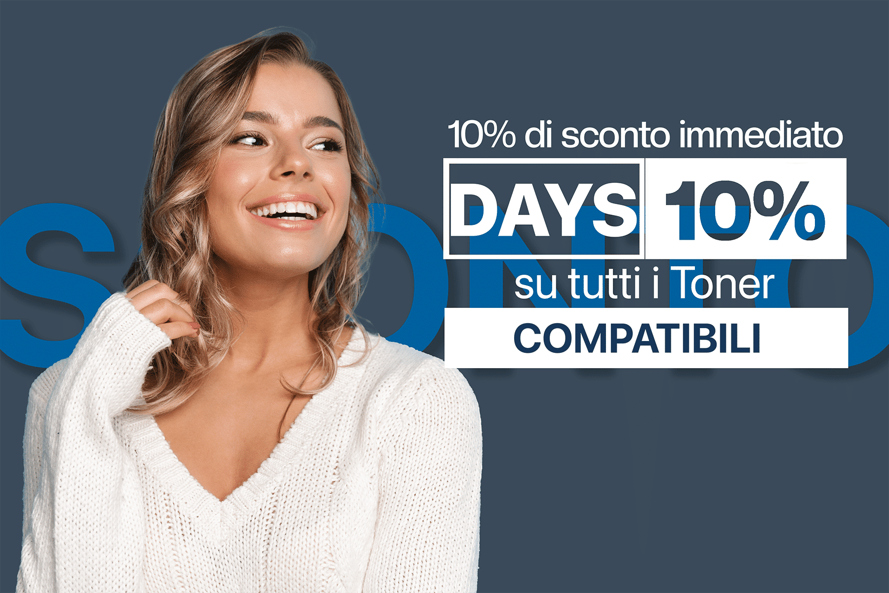 10% di sconto su tutti i toner compatibili