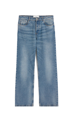 Large fit denim jeans