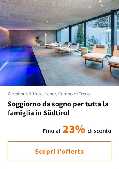Soggiorno da sogno per tutta la famiglia in Südtirol