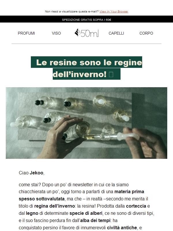 Jekoo, sai che le resine sono le regine dell’inverno? 💛