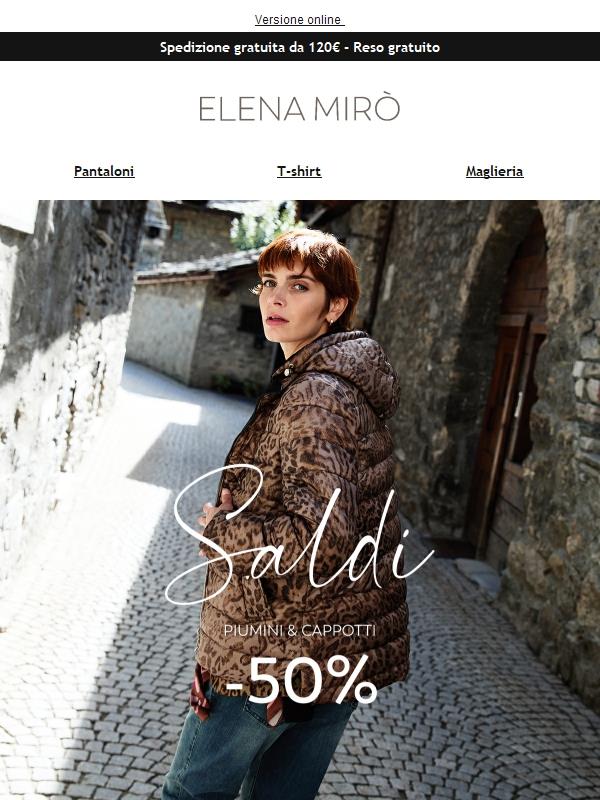 Saldi: piumini e cappotti ora al -50%