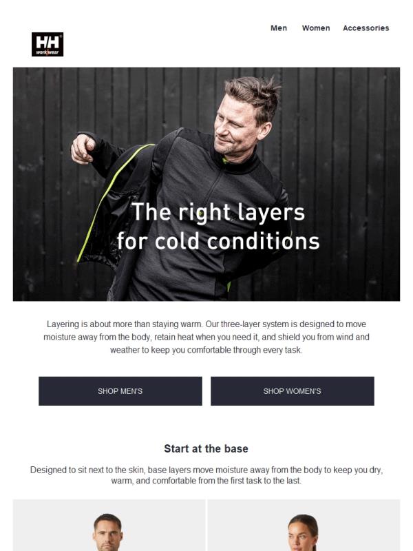 Layer up for a better workday