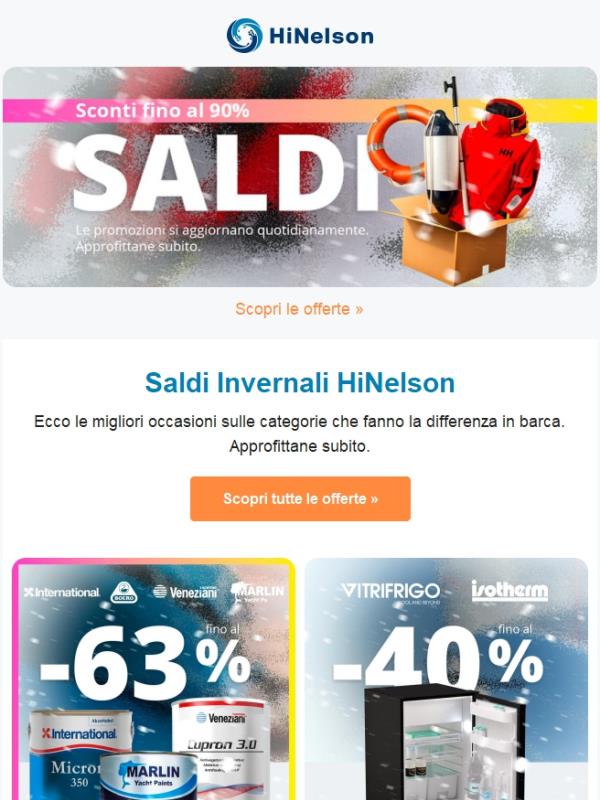 🛍️ SALDI HINELSON