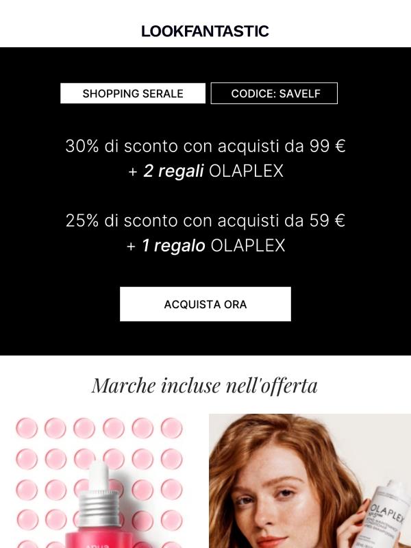 Shopping serale | Fino a 2 regali e 30% di sconto