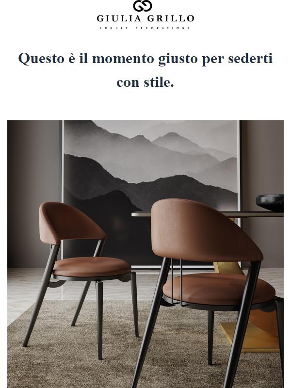 🪑✨ Le sedie che tutti vogliono… oggi costano meno!