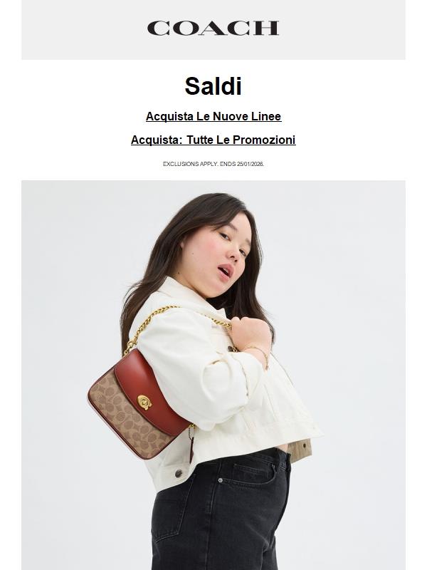 In saldo (e sta andando a ruba)