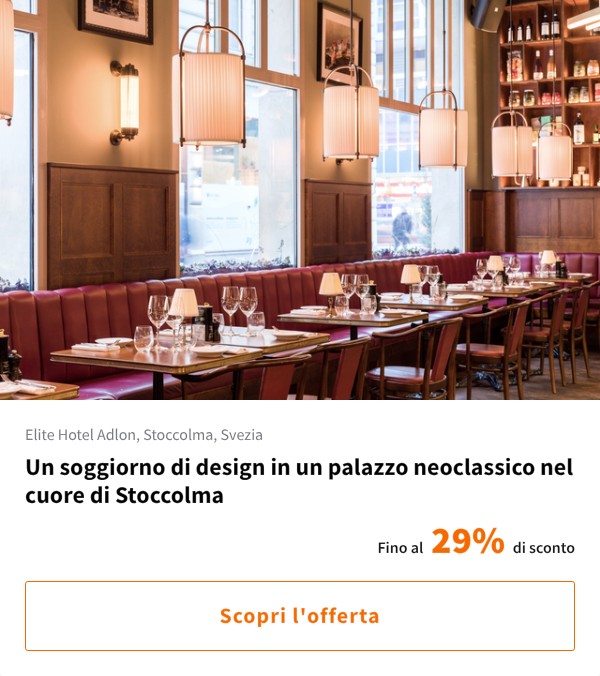 Un soggiorno di design in un palazzo neoclassico nel cuore di Stoccolma