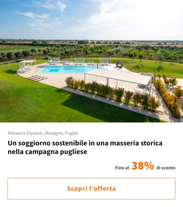 Un soggiorno sostenibile in una masseria storica nella campagna pugliese