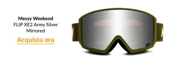 Messy Weekend FLIP XE2 Army Silver Mirrored