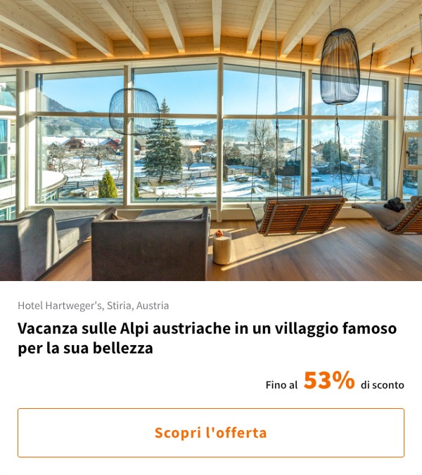 Vacanza sulle Alpi austriache in un villaggio famoso per la sua bellezza