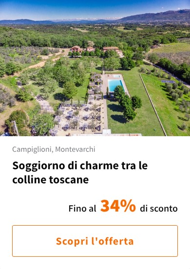 Soggiorno di charme tra le colline toscane