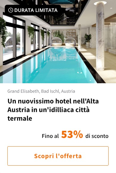 Un nuovissimo hotel nell'Alta Austria in un'idilliaca città termale