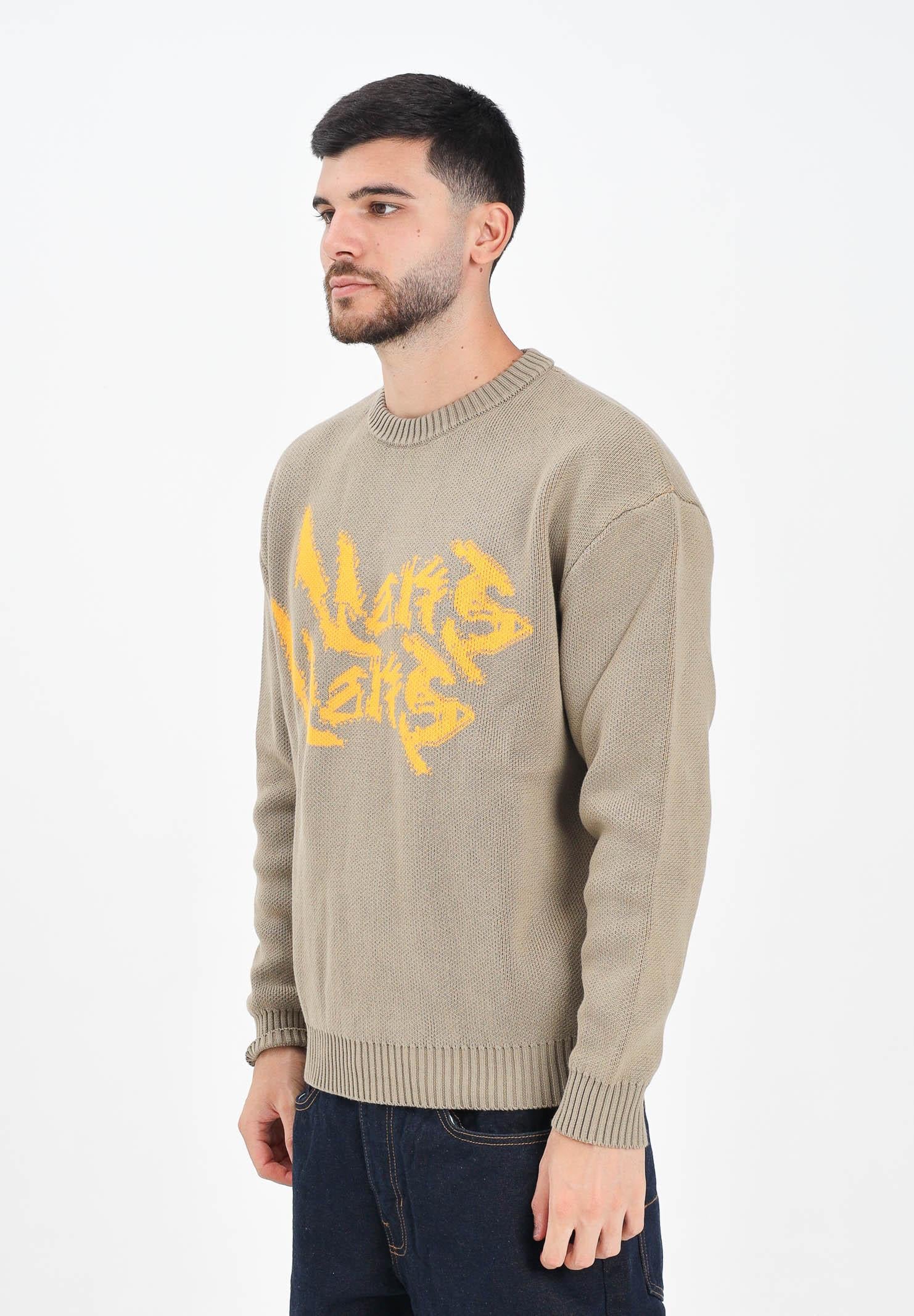 Image of VANS Maglioncino girocollo Raw Instinct Mirror beige da uomo