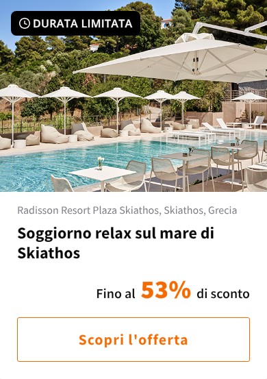 Soggiorno relax sul mare di Skiathos