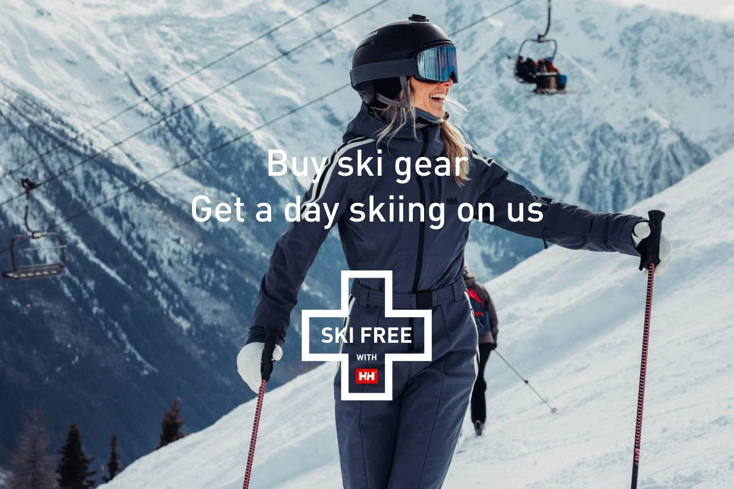 Buy ski gear, get a day skiing on us