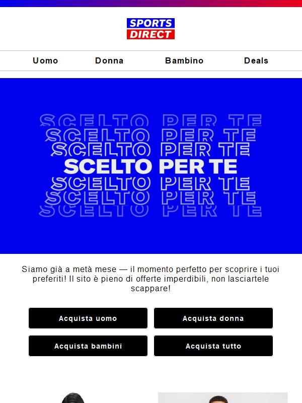 Scopri la selezione unica creata solo per te