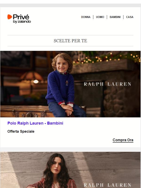 Ralph Lauren Home, Bikkembergs & Esprit ⎪ Nuove offerte per di qua