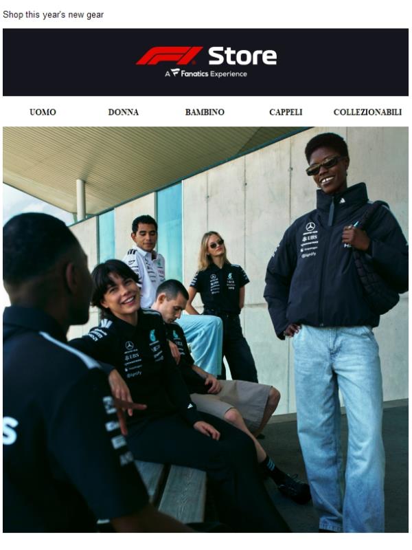LAUNCH 1 '26 NOW LIVE - Mercedes Teamwear