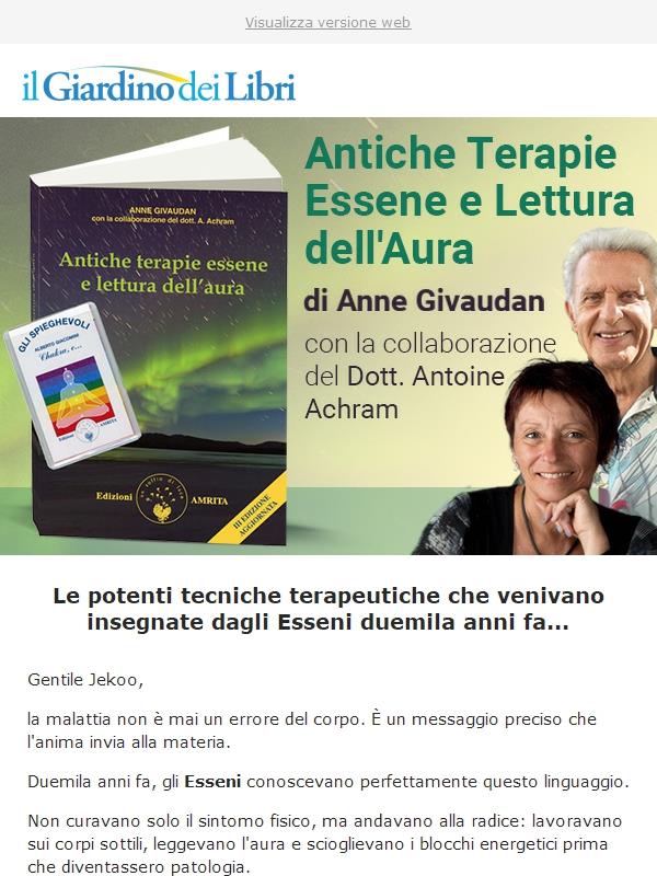 ✨ (Anne Givaudan) Antiche Terapie Essene e Lettura dell'Aura