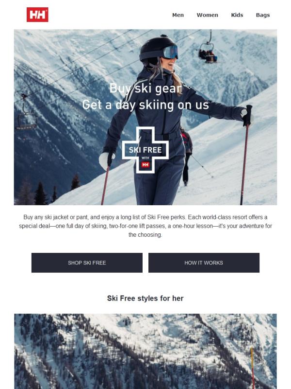 Your chance to Ski Free