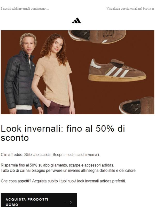 Look invernali: fino al 50% di sconto
