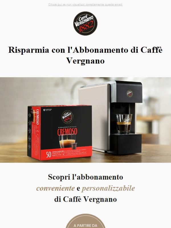 🌟 Scopri le formule in abbonamento Caffè Vergnano ☕