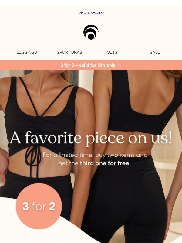 Buy 3, Pay for 2. 💝