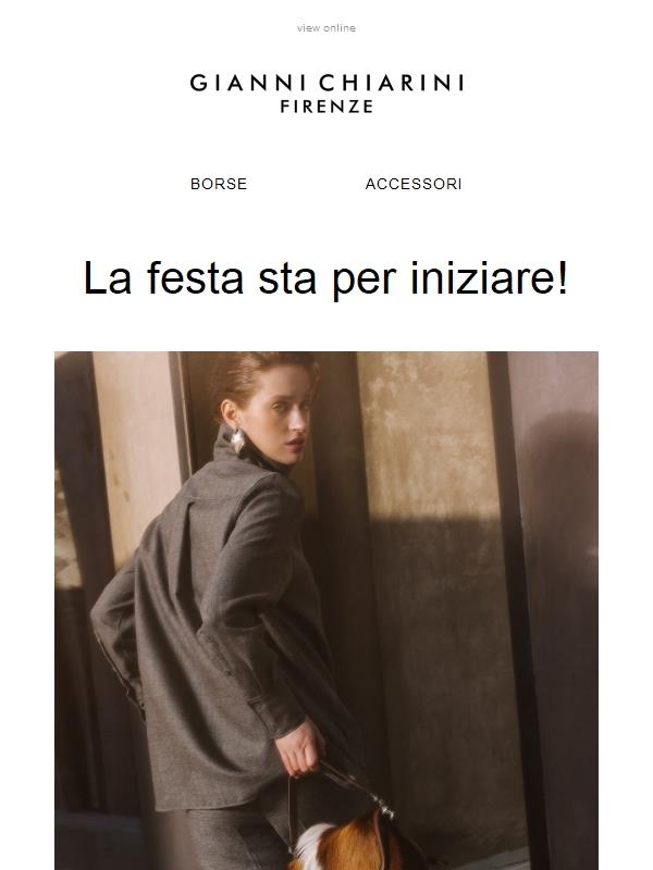 La festa sta per iniziare!